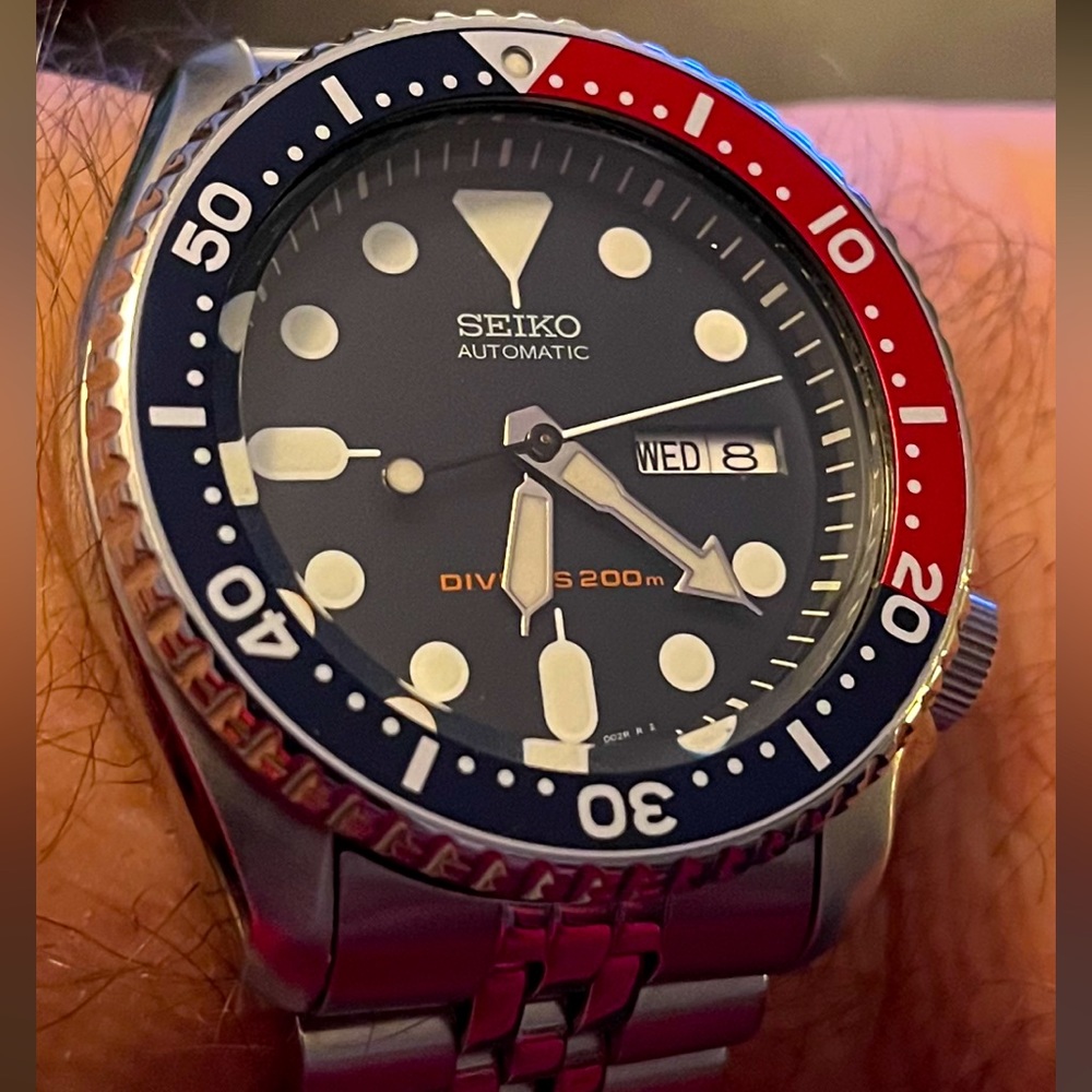 Seiko SKX009K1 Diver All Original Mint Condition
